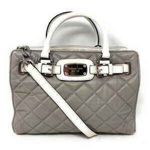 MICHAEL KORS Hamilton Quilt MD East West Satchel Tote Crossbody